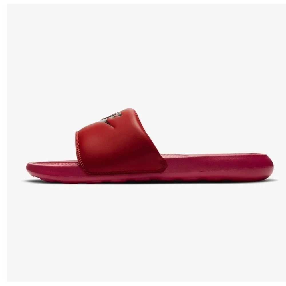 Nike Victori One Slide‎ Men's Size 12 University Red/Black (CN9675 600)